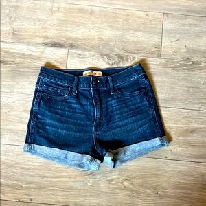 Hollister Denim Shorts, Lightly Distressed